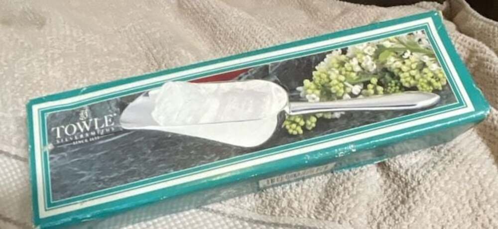 Vintage, Towle Silver Plated Ice Scoop, New in Box, Bar Cart Gift - Picture 3 of 7